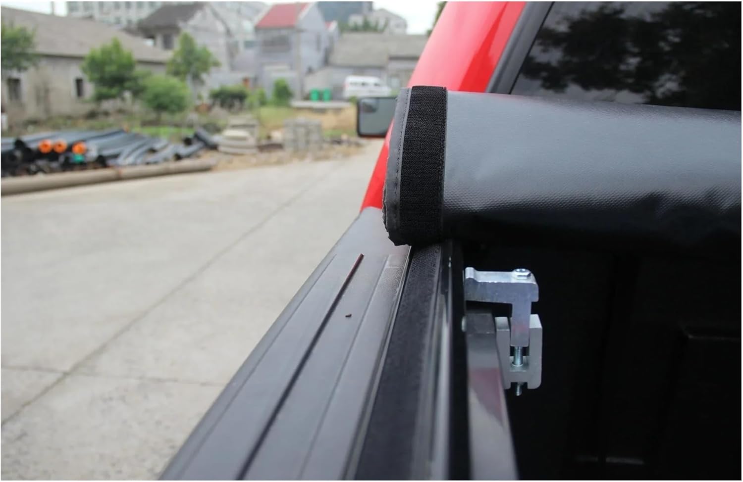 Other Exterior Accessories Truck Parts Soft Roll-up Tonneau Cover PVC Bed Compatible with F150 Custom 2015-2019