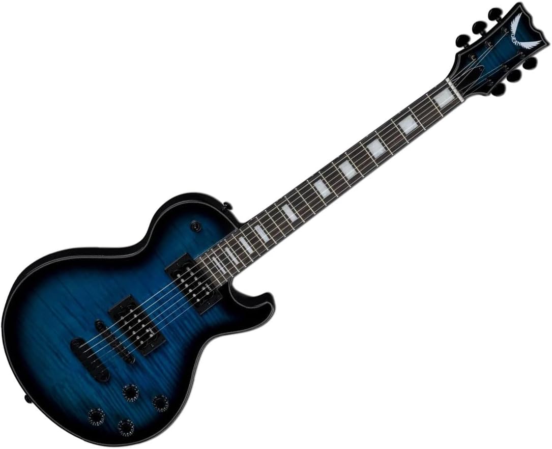 Dean Thoroughbred John Connolly Signature Guitar - Trans Blueburst