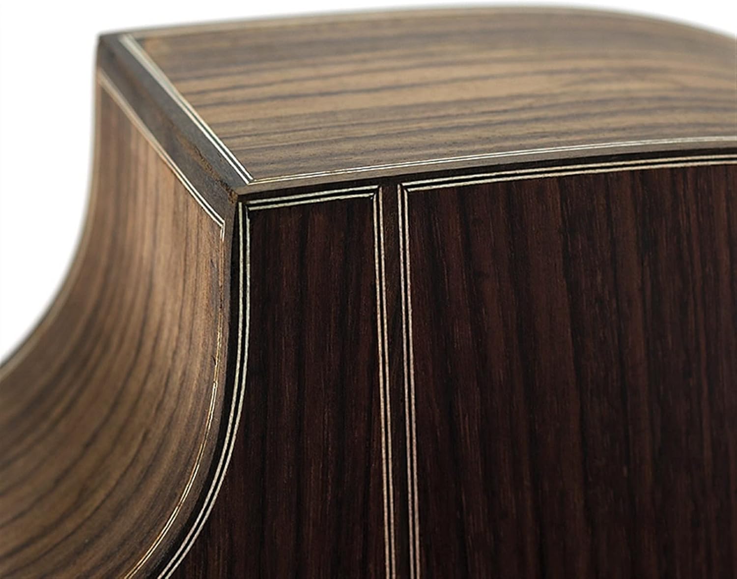 Folk Guitar Missing Corner Full Single Finished Barrel Combination Rosewood Spruce Veneer DIY Guitar Material DIY Guitar Kit