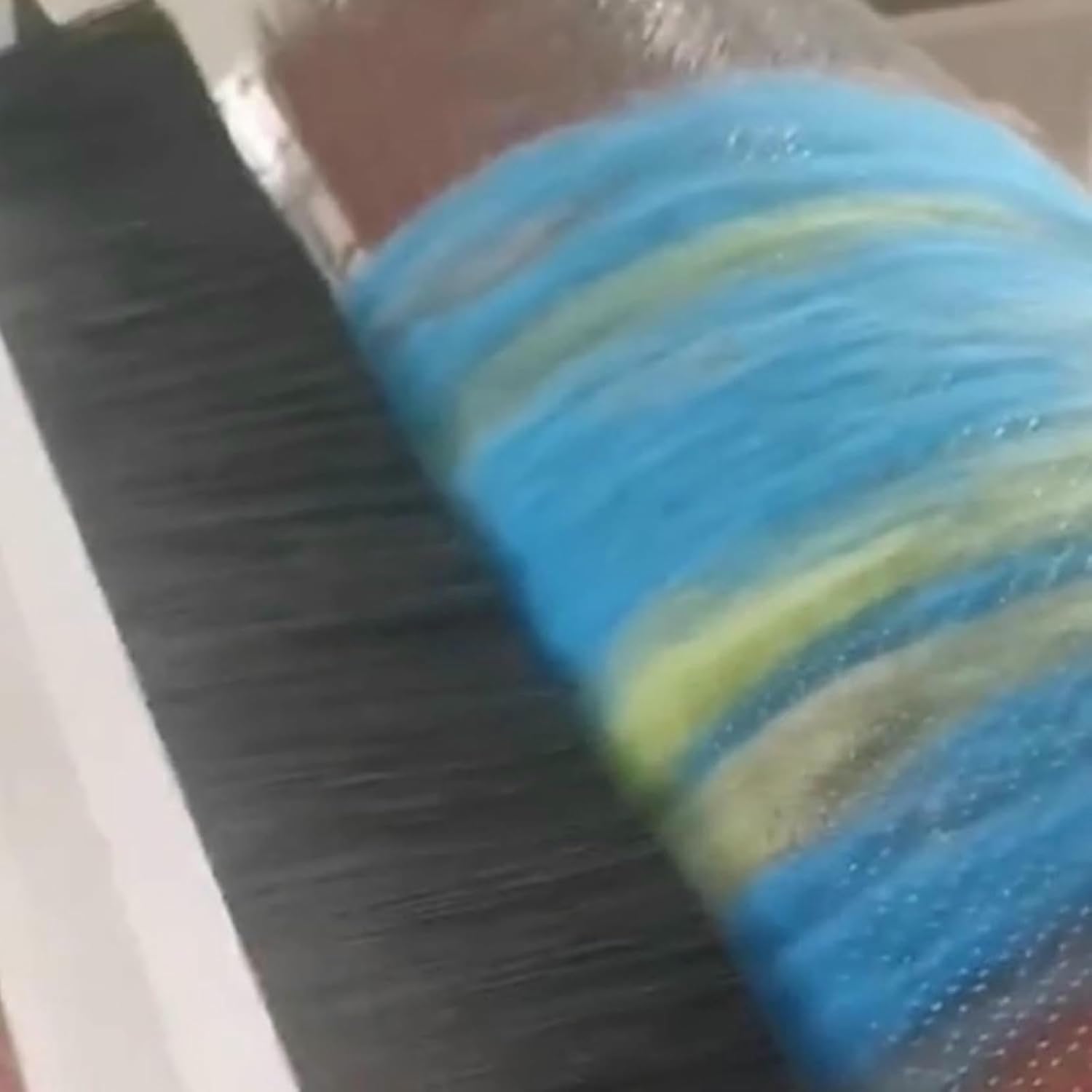 Manual Wool Carding Machine, Wool Drum Carding Machine, Fast Color Mixing,Belt Drive, Combing, Spinning, for DIY Wool Felt, Handicraft Enthusiasts~/