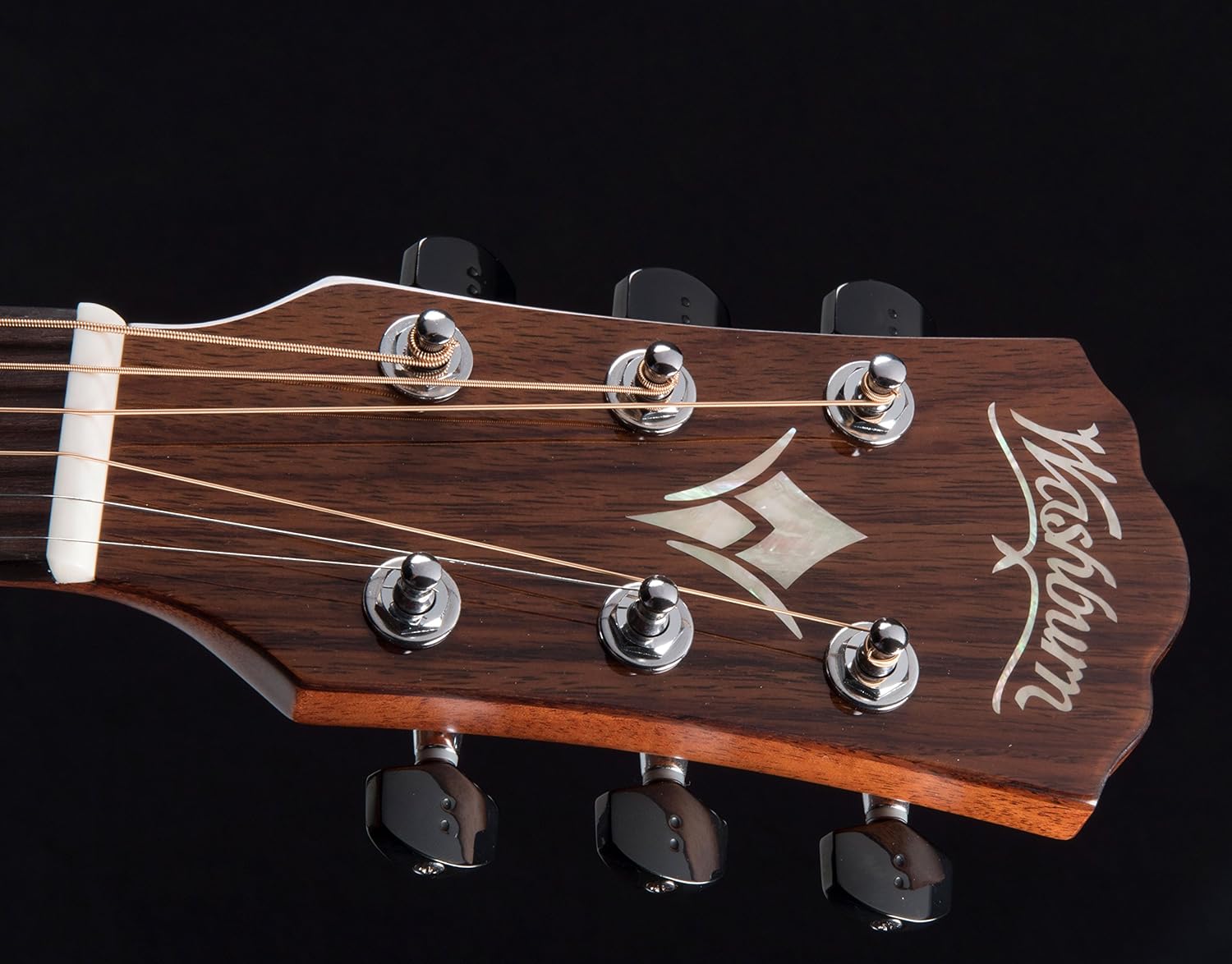 Washburn HD100SWCEK-D Heritage Series Dreadnought Acoustic Electric Cutaway, Natural