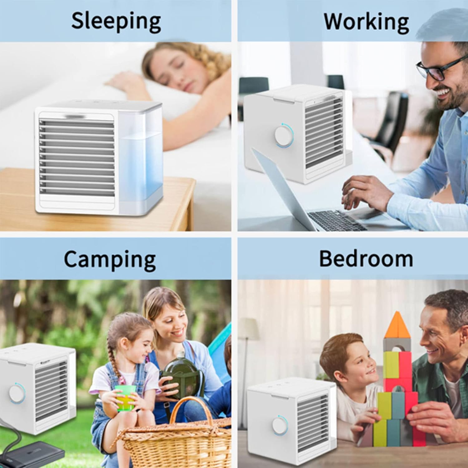 Portable Air Conditioner Fan 3 Wind Speeds