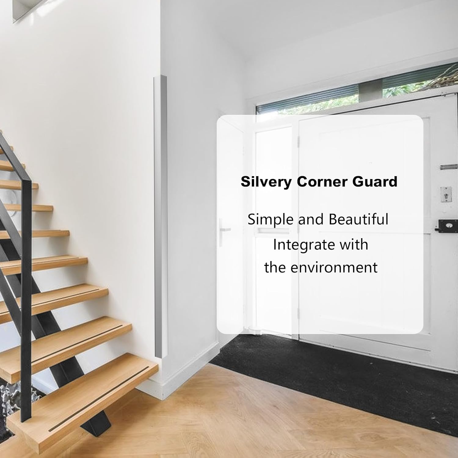 Aluminium Alloy Metal Corner Guards 12Pcs Wall Corner Protector 2