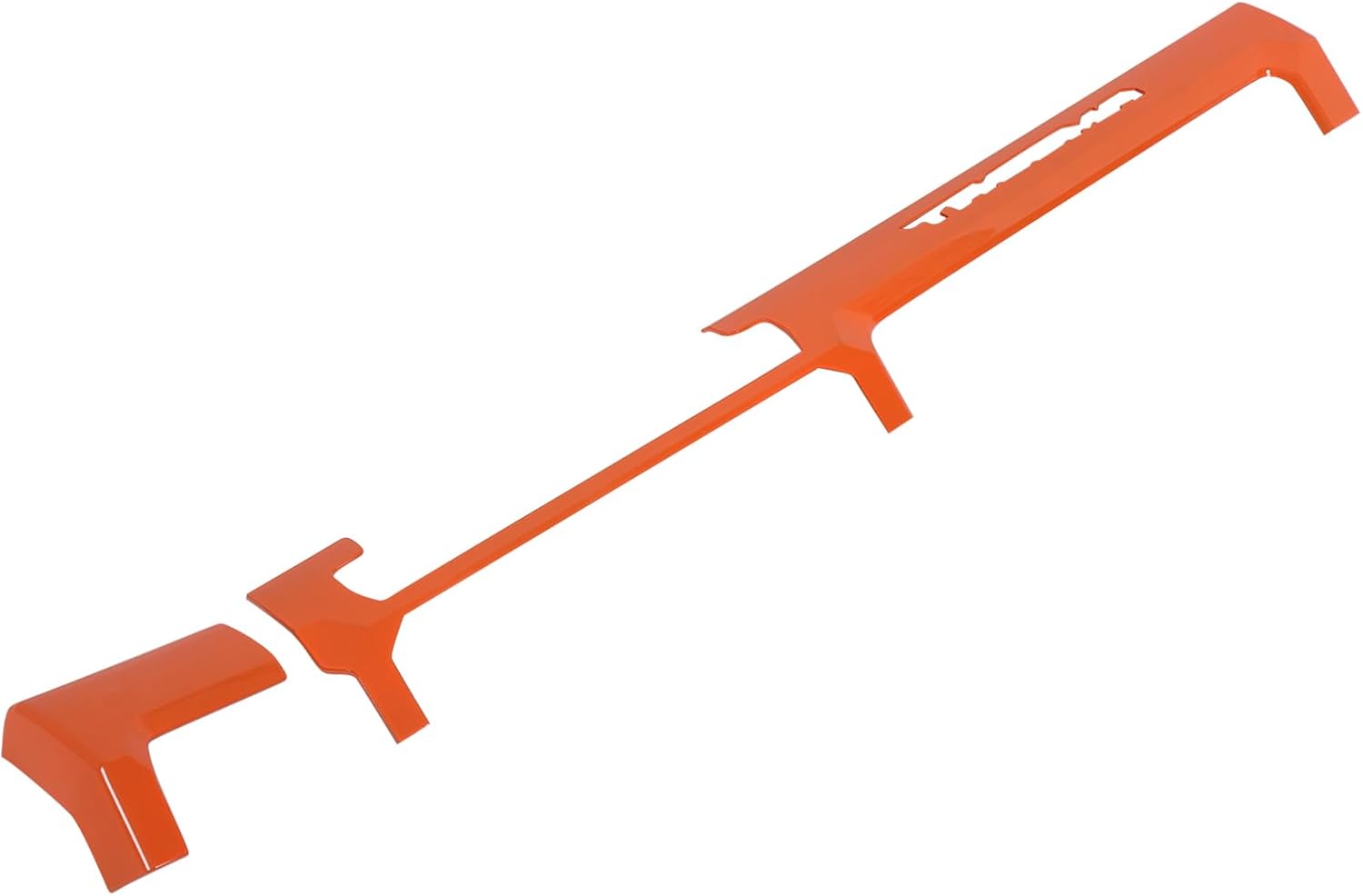 Aunginsy Center Console Dashboard Panel Cover Trim Strips Compatible with Toyota Tacoma 2024 2025 2026, Car Instrument Molding Panel Decorative Frame Protector ABS Accessories (for 14.3in Screen)