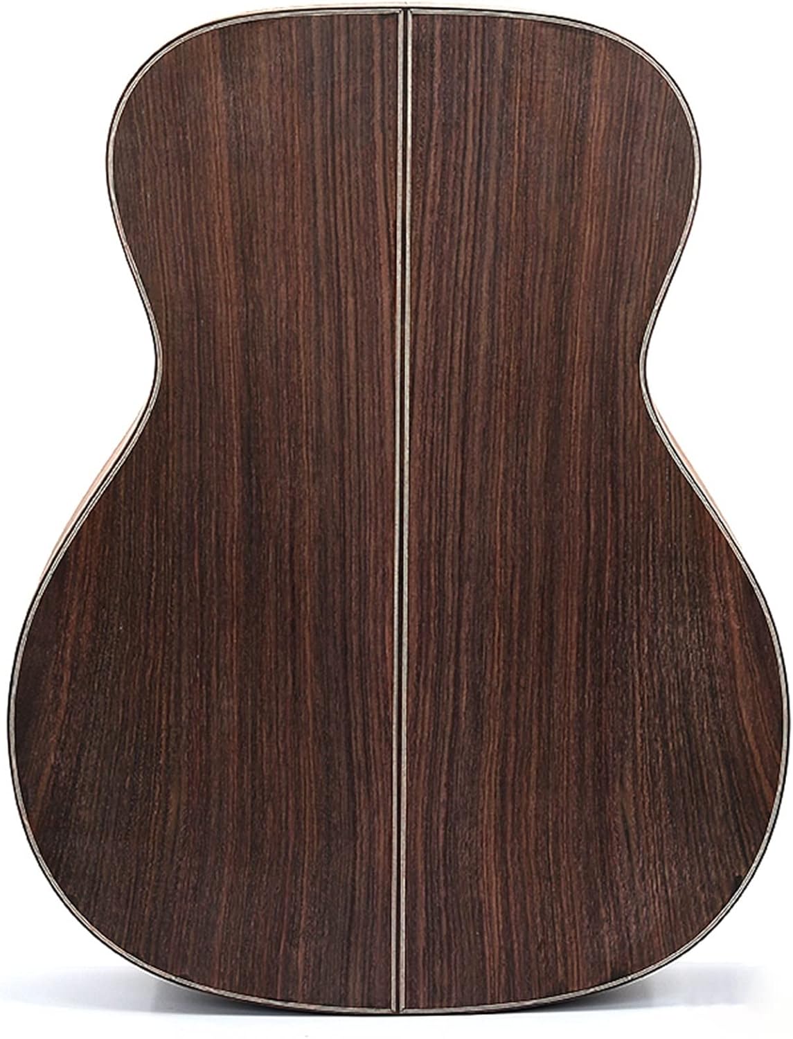 Folk Guitar with Hand Guard Combination Material Rosewood Full Single Barrel Spruce Panel Handmade Guitar DIY Guitar Kit (Color : 1)