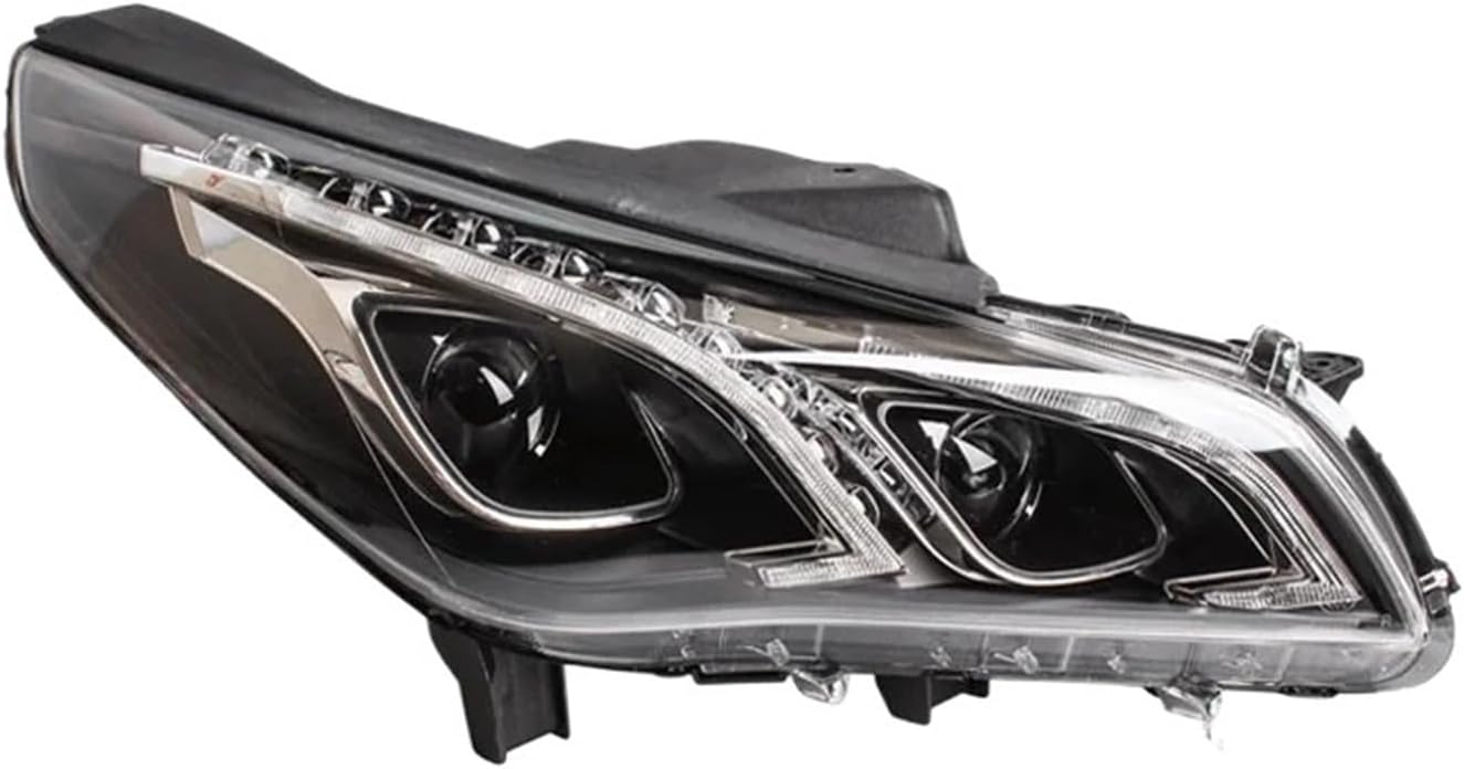 Headlights Compatible For Hyundai Sonata 9 2015 2016 2017 LED Headlight DRL Head Lamp Angel Eye Bi-Xenon Lens Front Light Accessories