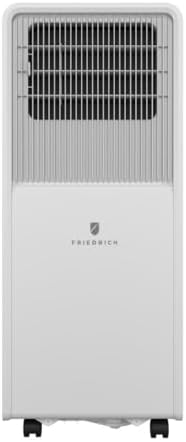 Friedrich ZCP08SB 8K BTU ZoneAire Portable and Compact Single Hose 3-in-1 Air Conditioner, Dehumidifier and Fan