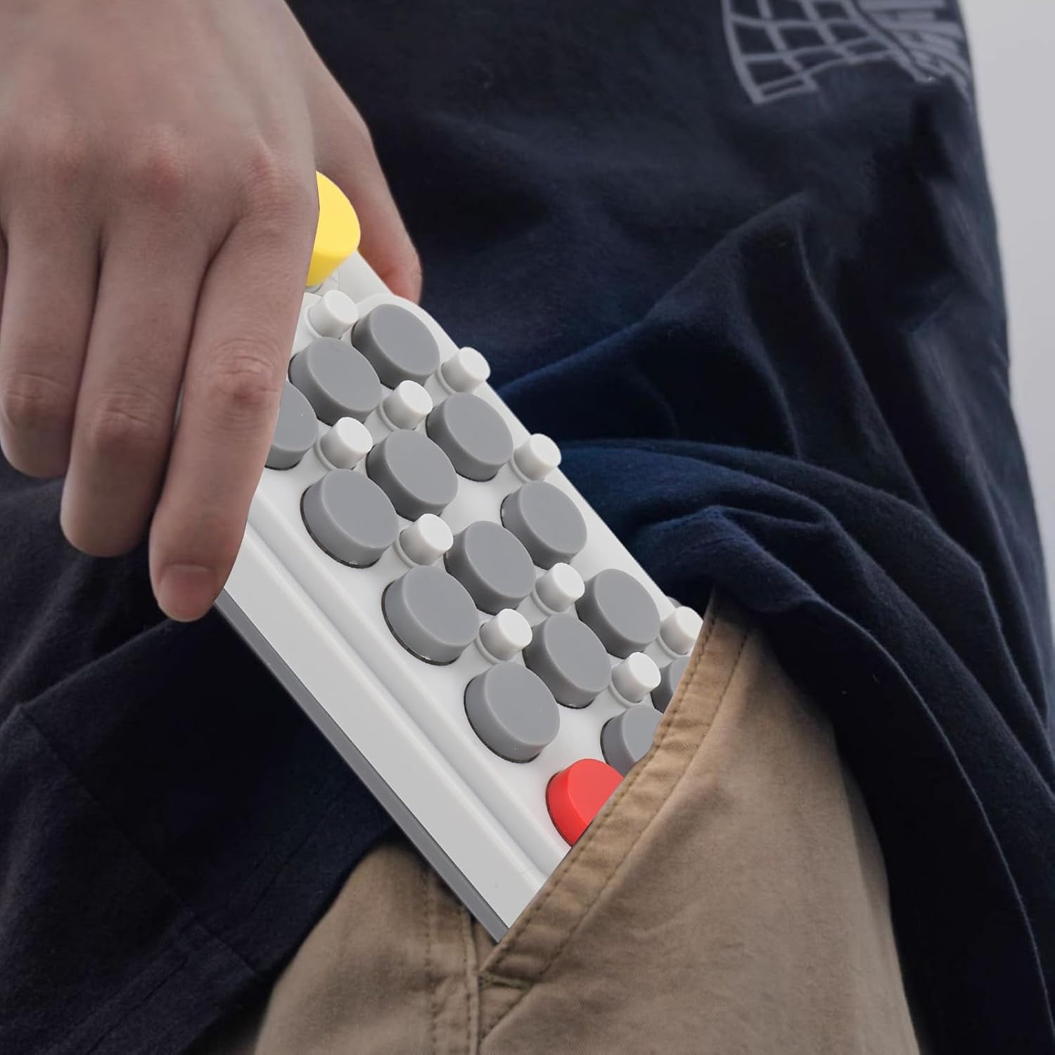 Pocket Music Keyboard, Adjustable Pitch Control, 20 Popular Instruments Bluetooth Small Electric MIDI Keyboard with 3.5mm Jack, Type C Rechargeable, C3-C8 Full Tuning