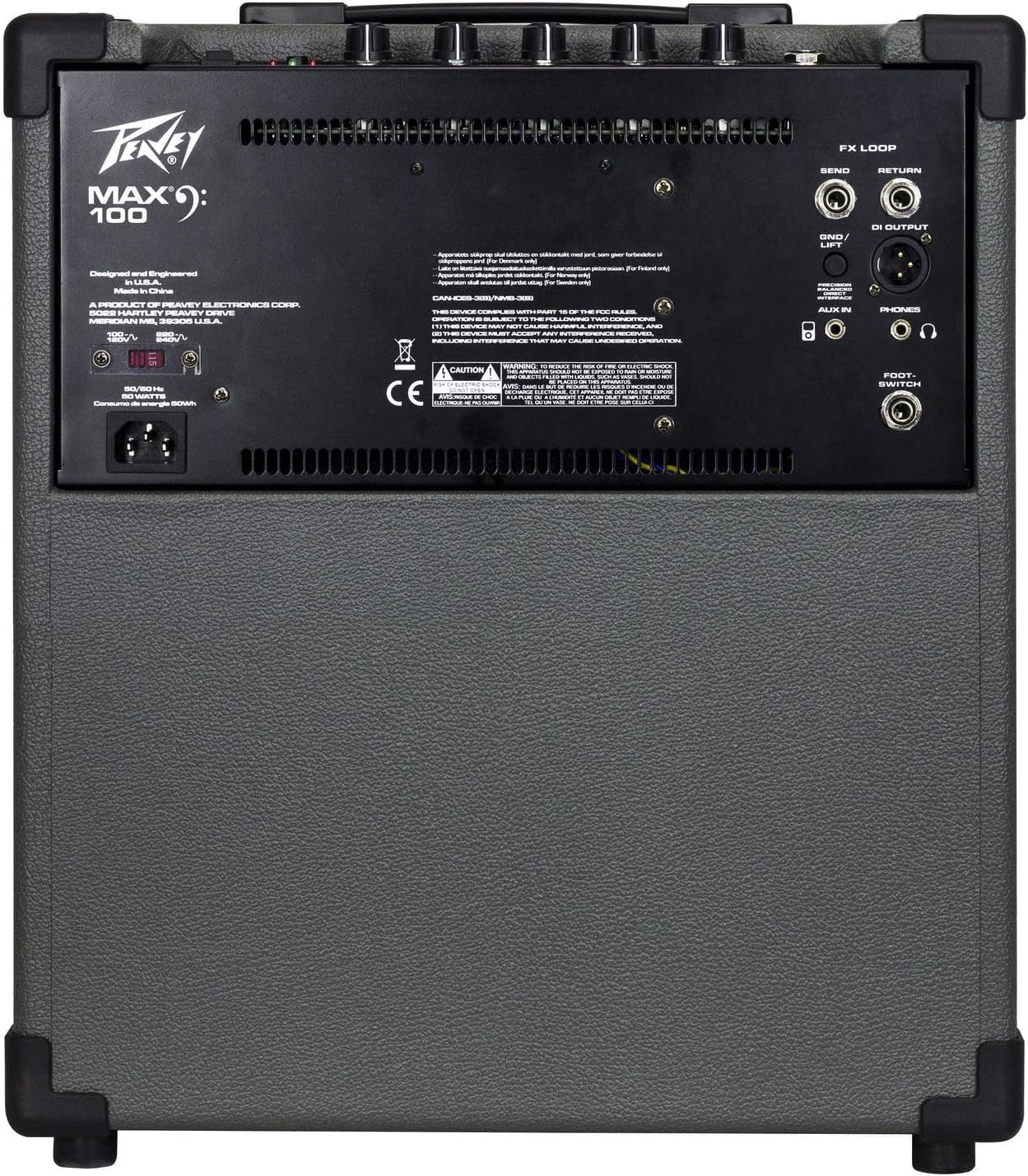 Peavey MAX 100 100-Watt Bass Amp Combo