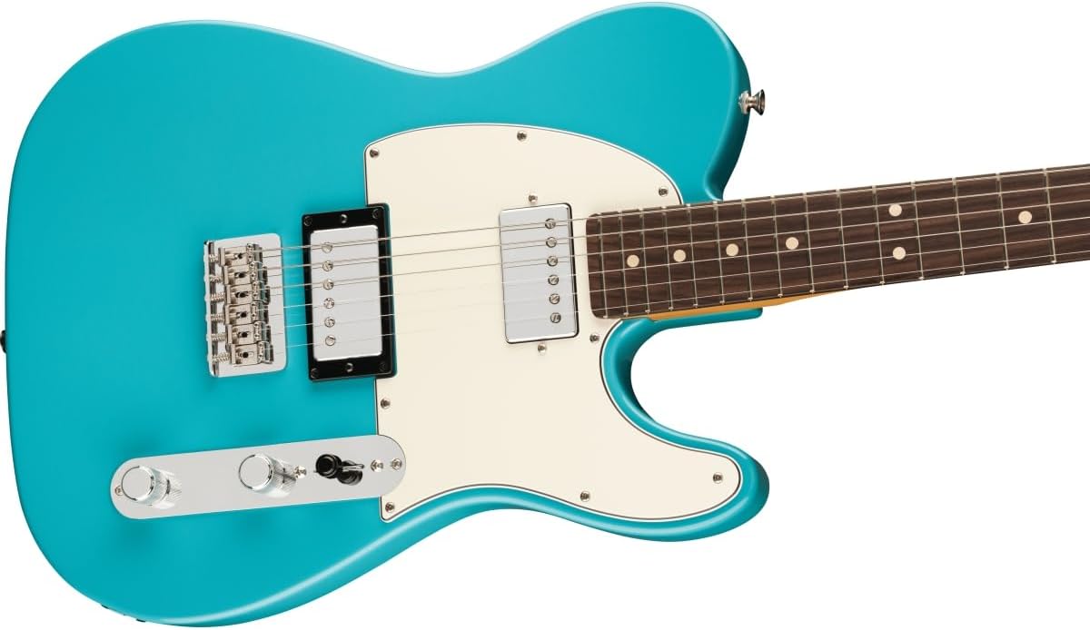 Fender Player II Telecaster HH Electric Guitar - Aquatone Blue with Rosewood Fingerboard