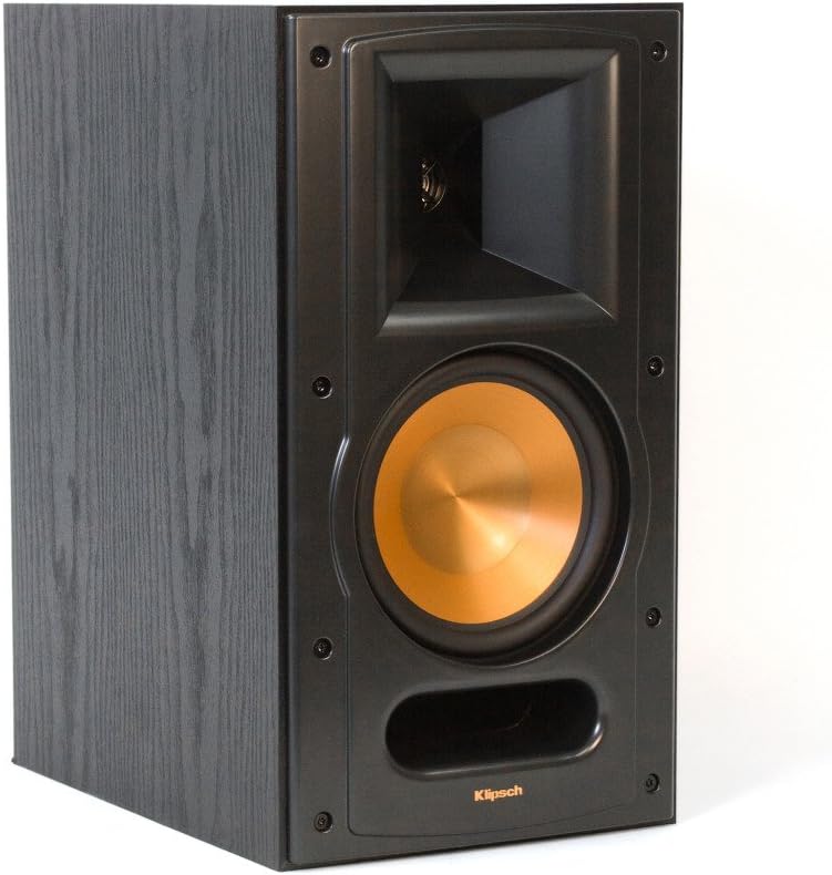 Klipsch RB-61 II Reference Series Bookshelf Loudspeakers, Black (Pair)