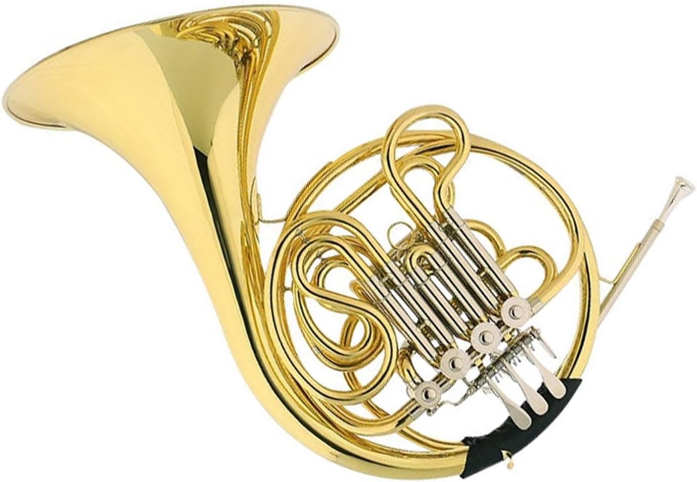 4 Key French Horn Four Key Double Row French Horn Lacquered Gold F Flat Or Bb Playing Instrument