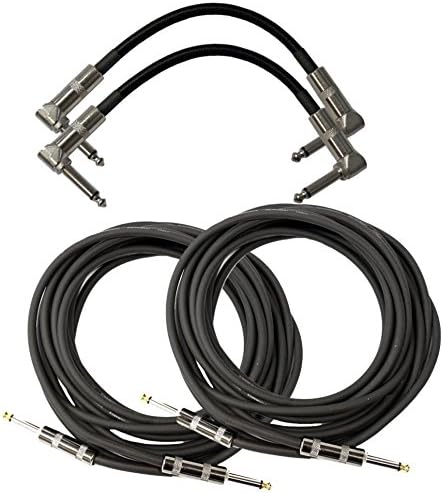 MXR M89 Bass Overdrive Pedal with Volume, Tone, Drive and Clean Controls with 2 Path Cable and 2 Instrument Cable