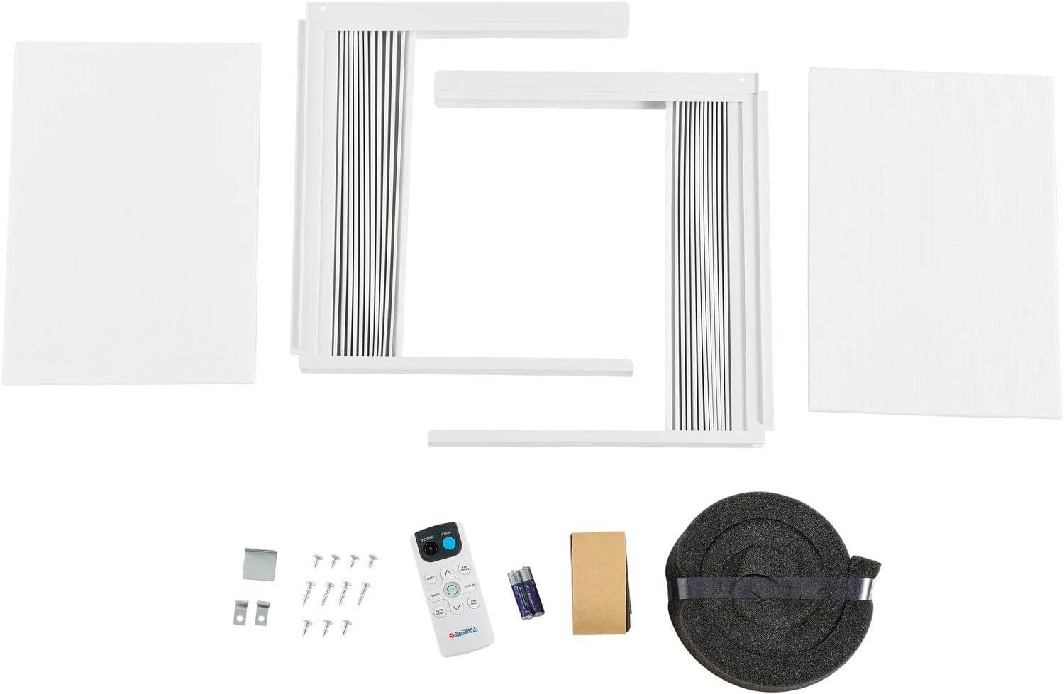 Global Industrial 6000 BTU Window Air Conditioner, Cool Only, 115V