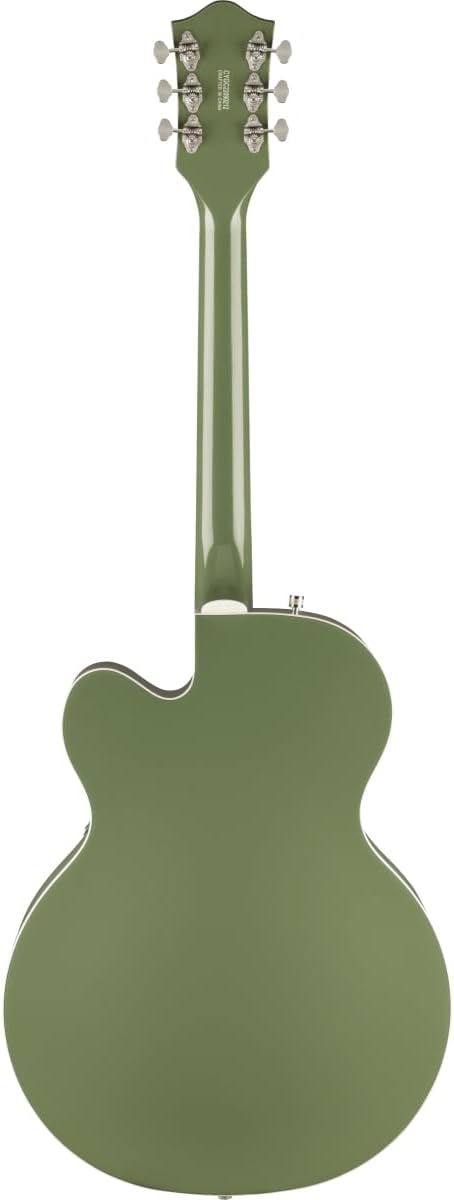 Gretsch G5420T Electromatic Classic Hollow Body Single-Cut 6-String Right-Handed Electric Guitar with Bigsby B60 Vibrato Tailpiece and Laurel Fingerboard (TwoTone Anniversary Green)