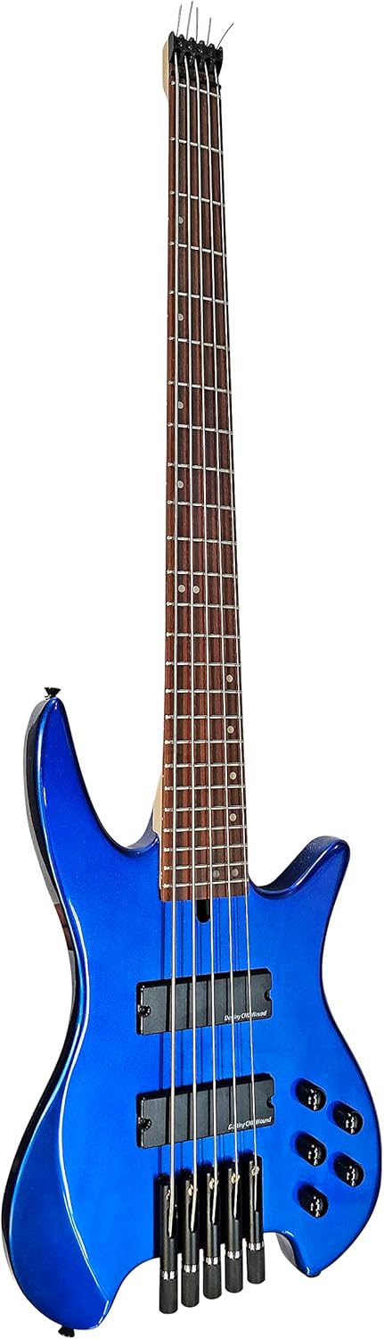 IYV IBHL5-400 Headless Bass Metallic Blue