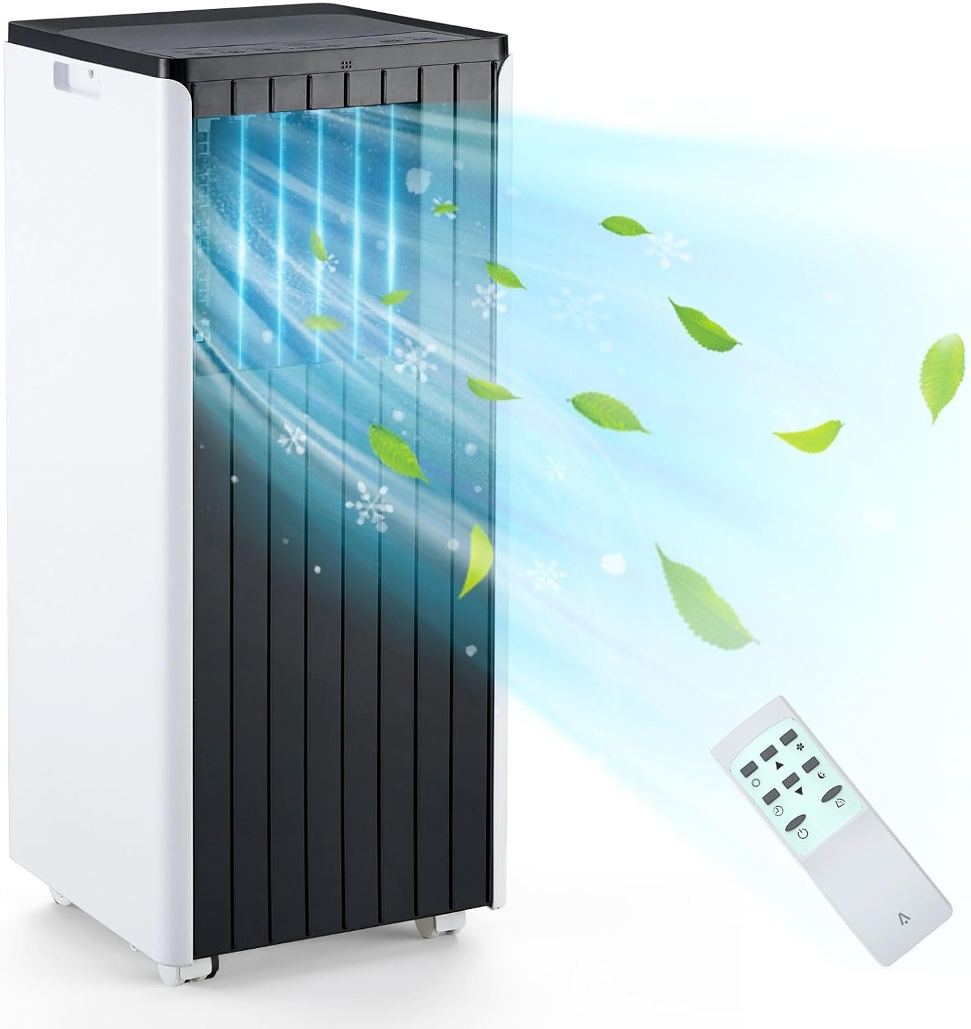 Air Conditioner 8000Btu 3-1 in, Portable Air Conditioner Built-in Cool, Dehumidifier, Fan Modes, Room Air Conditioner with Remote/Installation Kits, Cools up to 350 Sq.ft