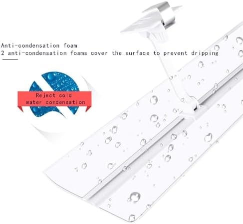 Air conditioning deflector 4 Pcs Air Conditioner Deflector for Ceiling Central Air Conditioning,Prevent The Air From Blowing Straight,Angle Adjustable,Suitable for 17.7-23.6Inch