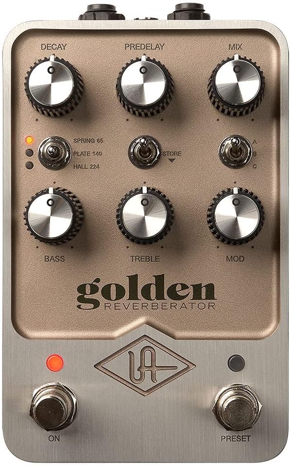Universal Audio UAFX Golden Reverb Pedal & UAFX Dream '65 Reverb Amplifier