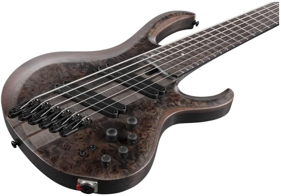 Ibanez Bass Workshop BTB806MS Multi-scale 6-string Bass Guitar - Transparent Gray Flat