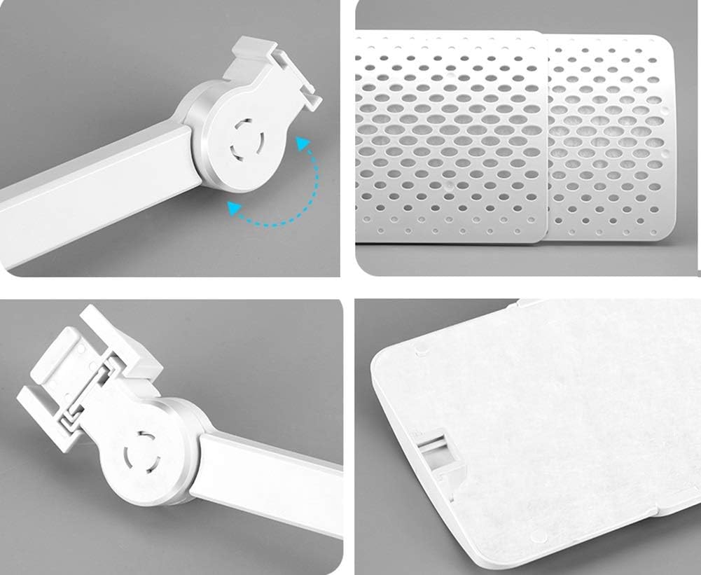 Air conditioning wind deflector White Baffle Anti-straight Blow Air Conditioner Deflector, Adjustable