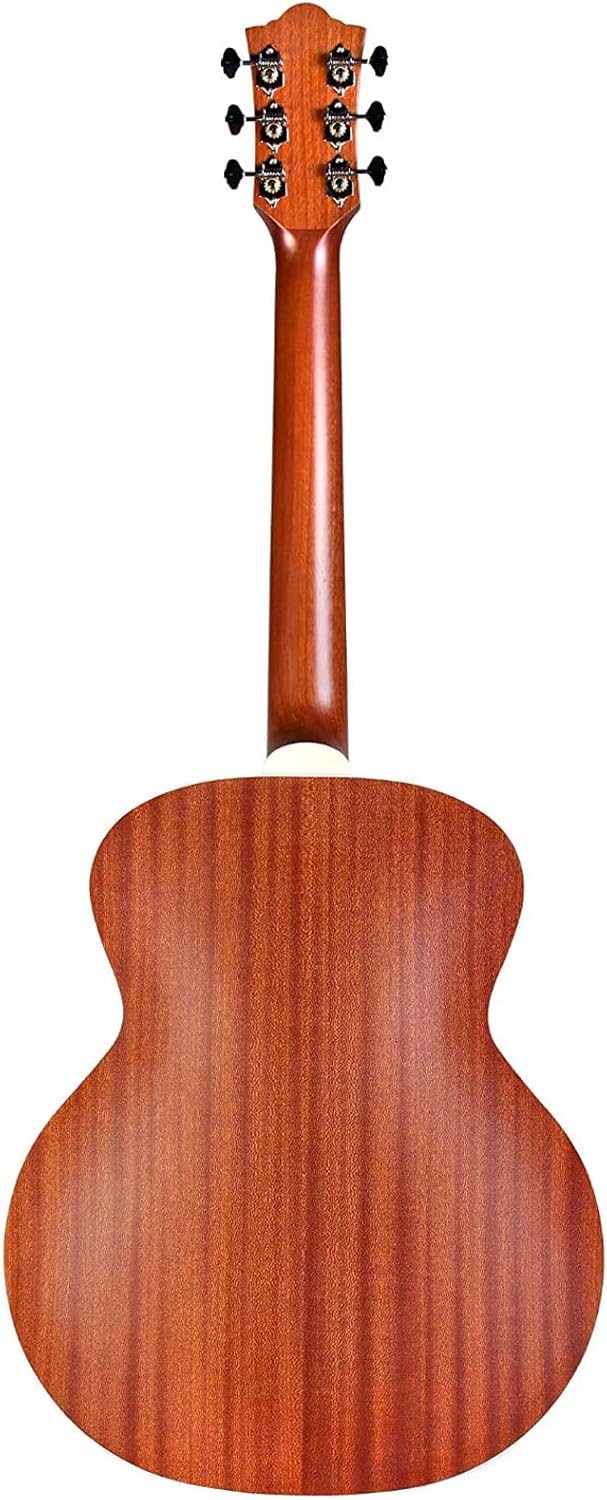 Guild Guitars Jumbo Jr Mahogany Acoustic Guitar, Natural, Archback Solid Top, Westerly Collection
