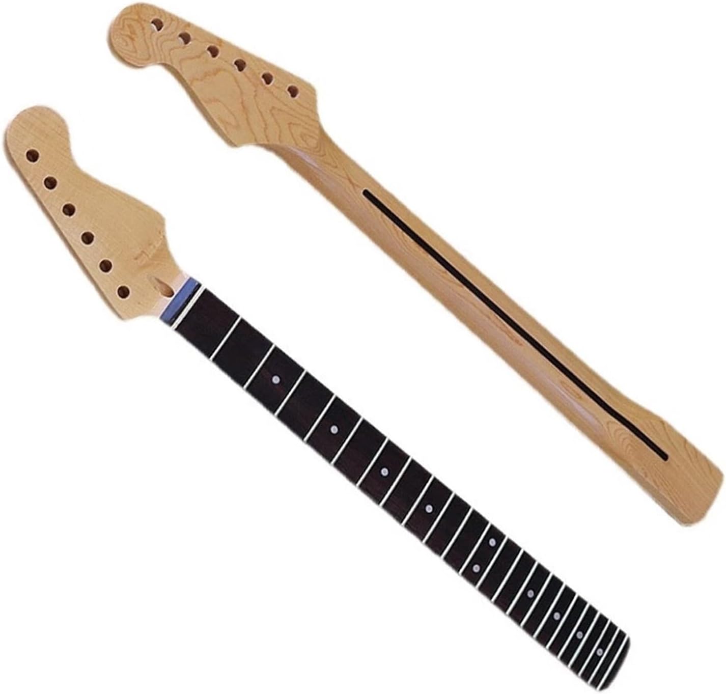 Replacement Guitar Neck 6-string Rosewood Guitar Neck With Maple Gloss 22-fret Neck Modification DIY Electric Guitar Instrument Accessories