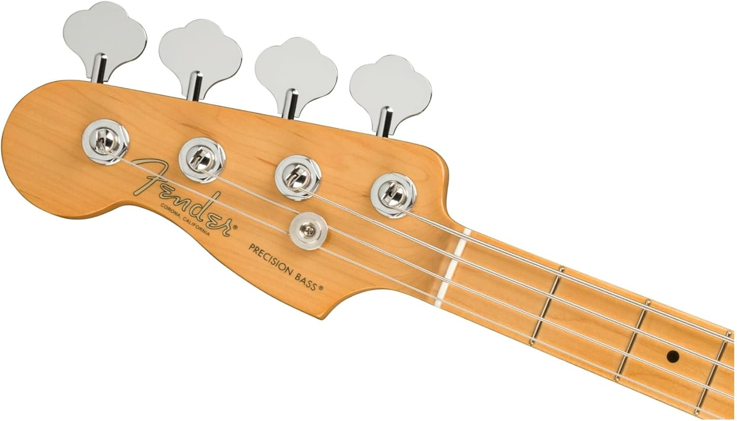 Fender American Professional II Precision Bass, Black, Left-Handed, Maple Fingerboard