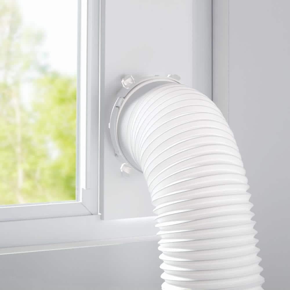 Vissani 8000 BTU Portable Air Conditioner (5000 BTU SACC), 3-in-1 AC Unit with Dehumidifier & Fan, Remote Control, 115V, Easy Install Window Kit, Cools Rooms up to 150 Sq. Ft. (Renewed)