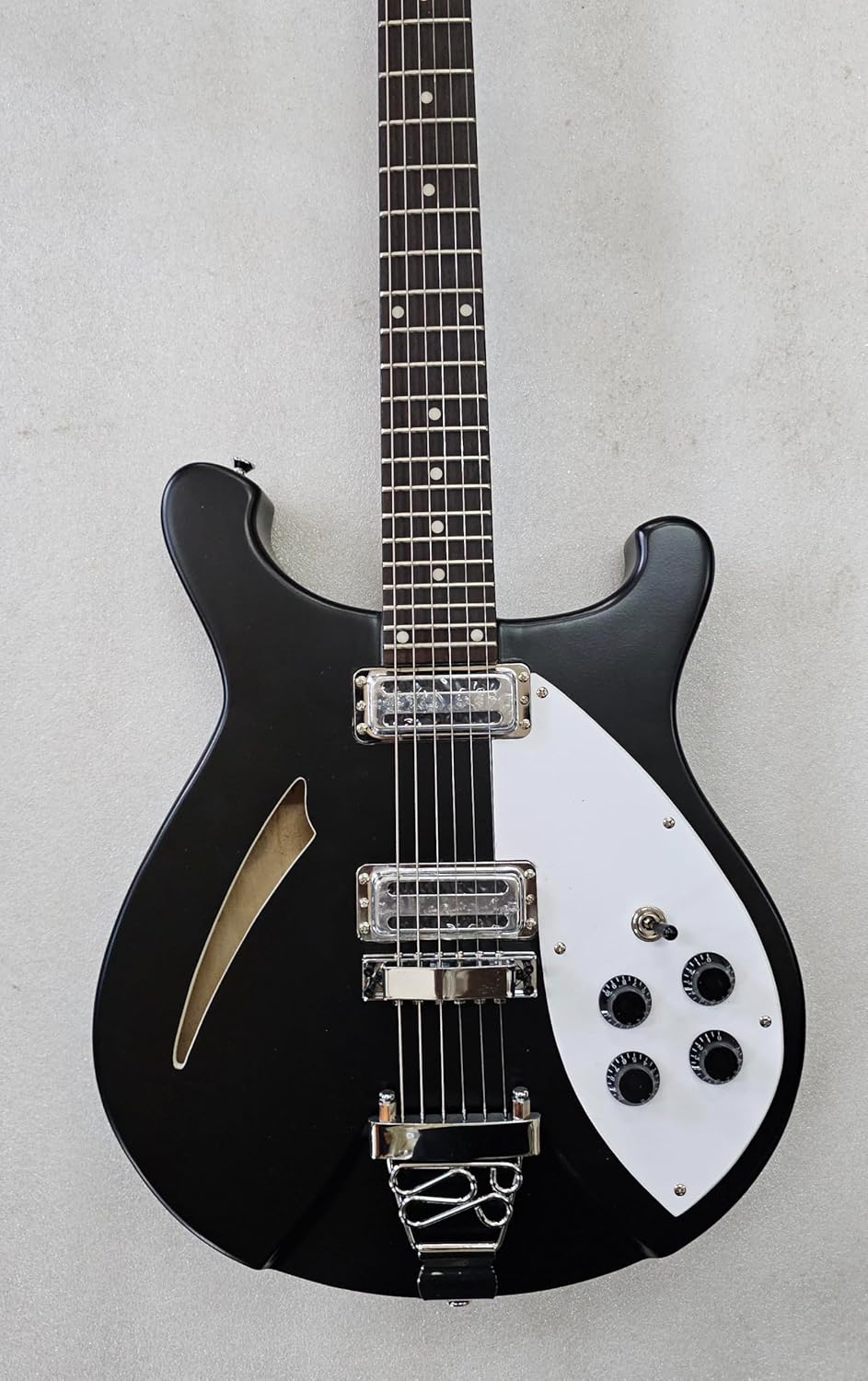 IYV-IRK-300 Semi Hollow Electric Guitar, Black