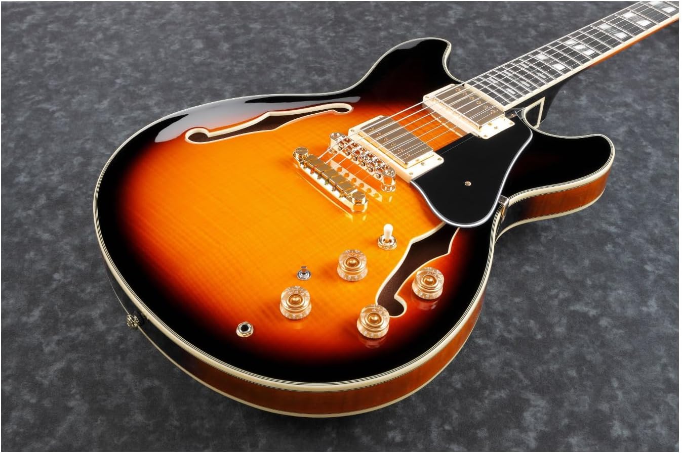 Ibanez JSM10 John Scofield Signature - Vintage Yellow Sunburst