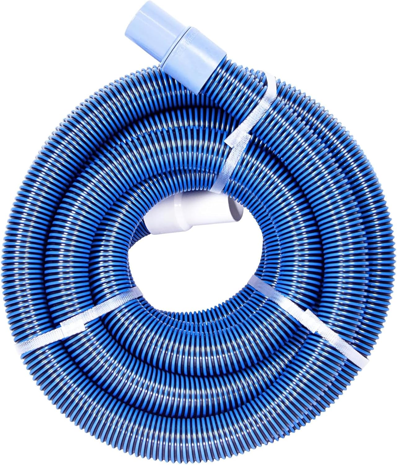 SWIMLINE HYDROTOOLS Swimming Pool Spiral Wound Vacuum Hose With Kink-Free Swivel Cuff 1.5'' X 50' For Inground Pools - Compatible With Vacuum Heads, Skimmers, Filter Pump Inlets And Other Accessories