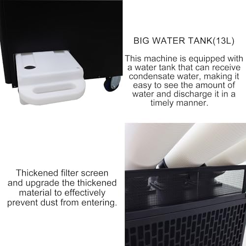 Industrial Air Conditioner Outdoor Indoor Spot Mobile Air Cooler 1000-1100m³/h Commercial Aircon with Three Tubes 220V