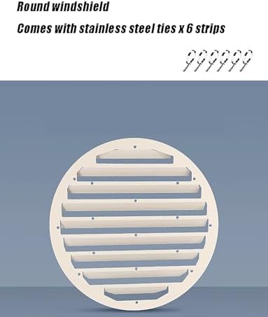 Outdoor Air Conditioner Deflector, Compressor Protection Fence, Guide Cover Unit AC Condenser Universal Prevent Direct Blow Galvanized Steel Baffle