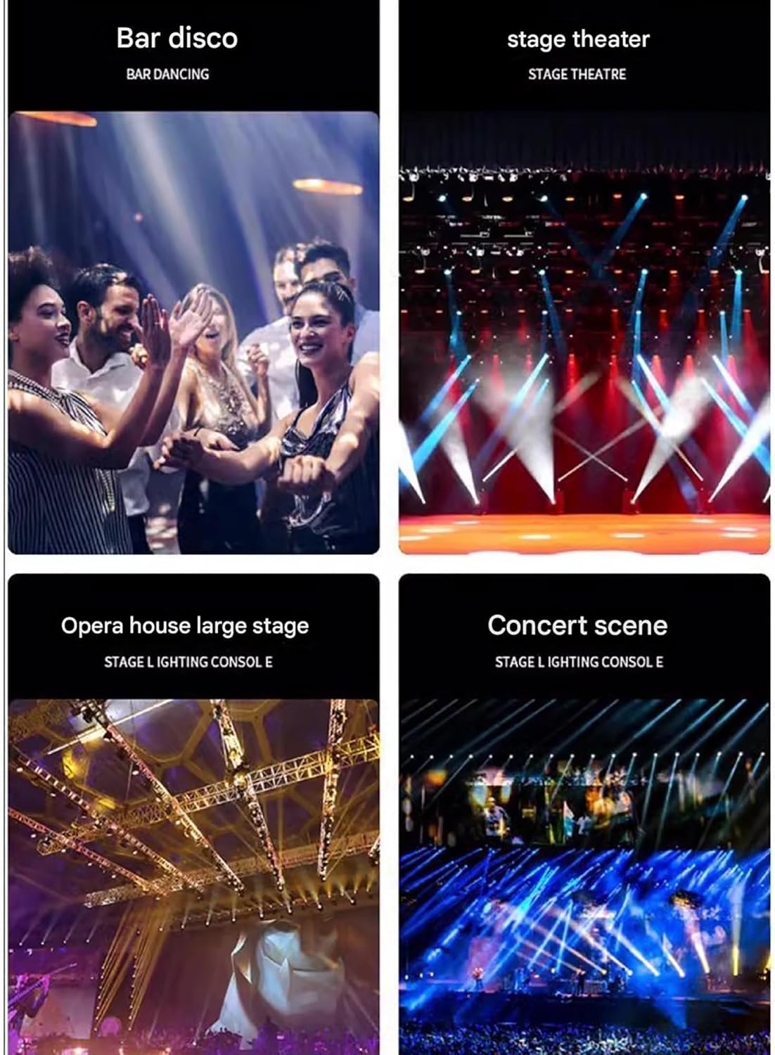 DMX 512 Console and MIDI Operator,Channel Light Controller with Drawer Design, for Live Concerts KTV DJs Clubs