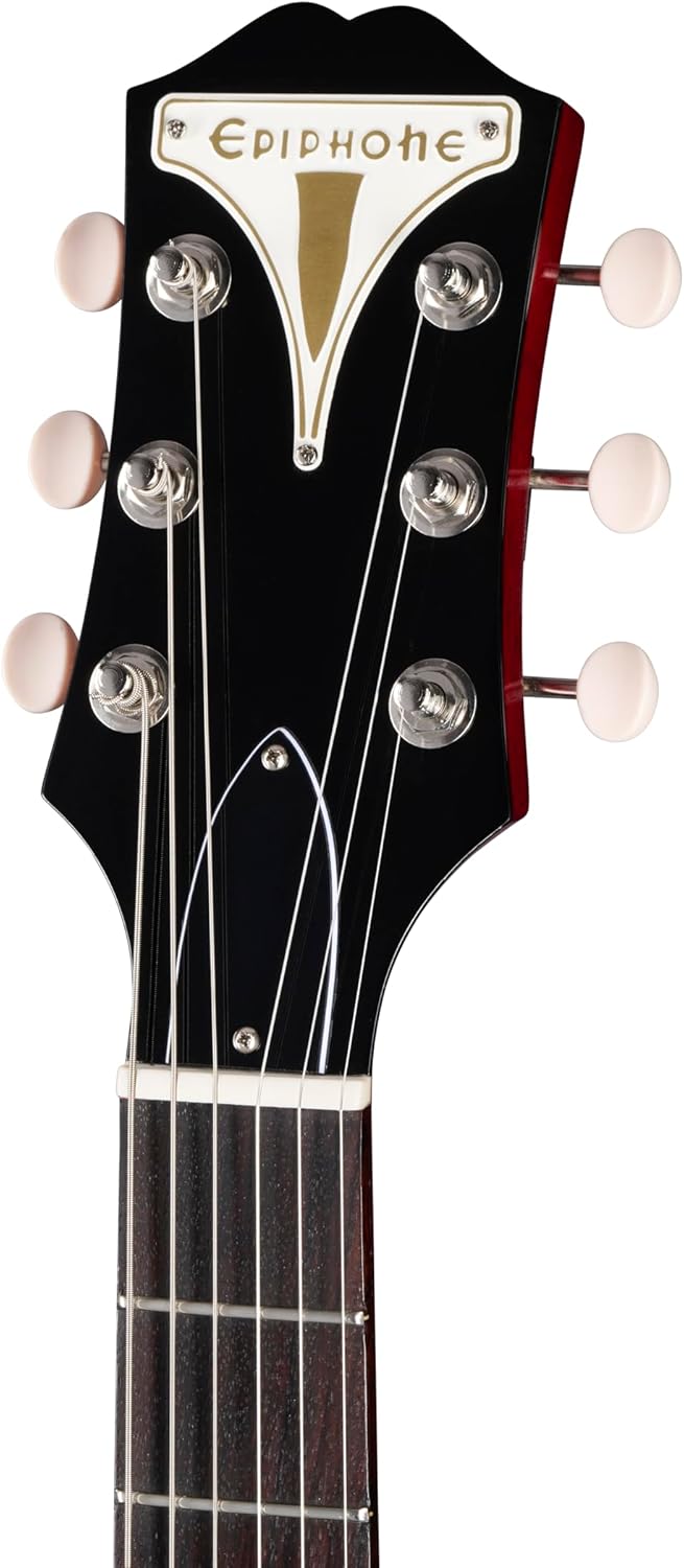 Epiphone USA Coronet 1 P90 Pickup, Vintage Cherry with Case