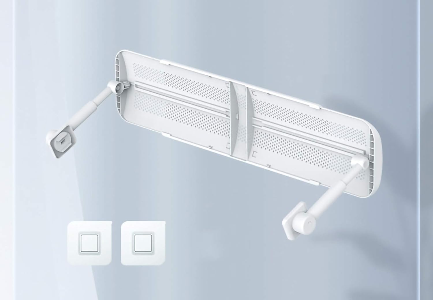 Air conditioner windshield Telescopic Air Conditioning Deflector, Direct Proof Air Conditioning Windscreen, Telescopic Air Conditioning Spoiler, Suitable for Home and Office