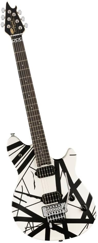 EVH Wolfgang Special Electric Guitar - Satin Striped Black/White