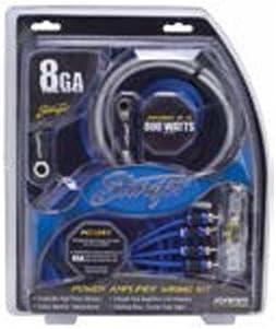 Stinger SK6681 8-Gauge 6000-Series Complete Amplifier Installation Kit , Blue