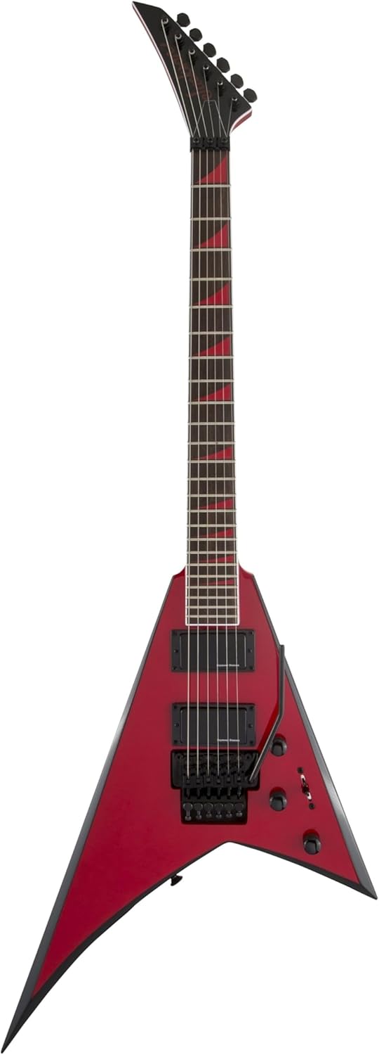 Jackson X Series Rhoads RRX24 - Red with Black Bevels