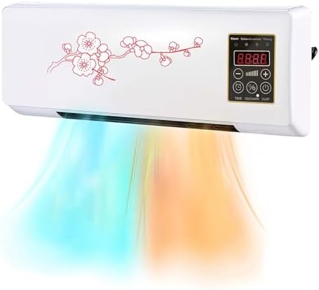 2025 Upgrade Air Conditioner, Portable Air Conditioner Split Max, Wall Mounted Air Conditioners, US Plug 110V, Quiet Operation for Home, Office(Red)