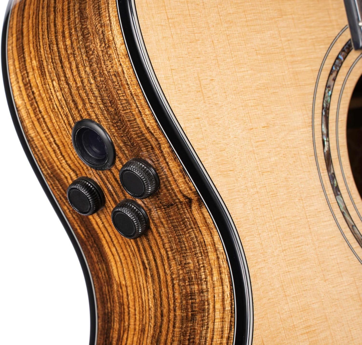 Cort 6 String Acoustic-Electric Guitar, Right, Natural Glossy, Full (GOLDOC6-BO)