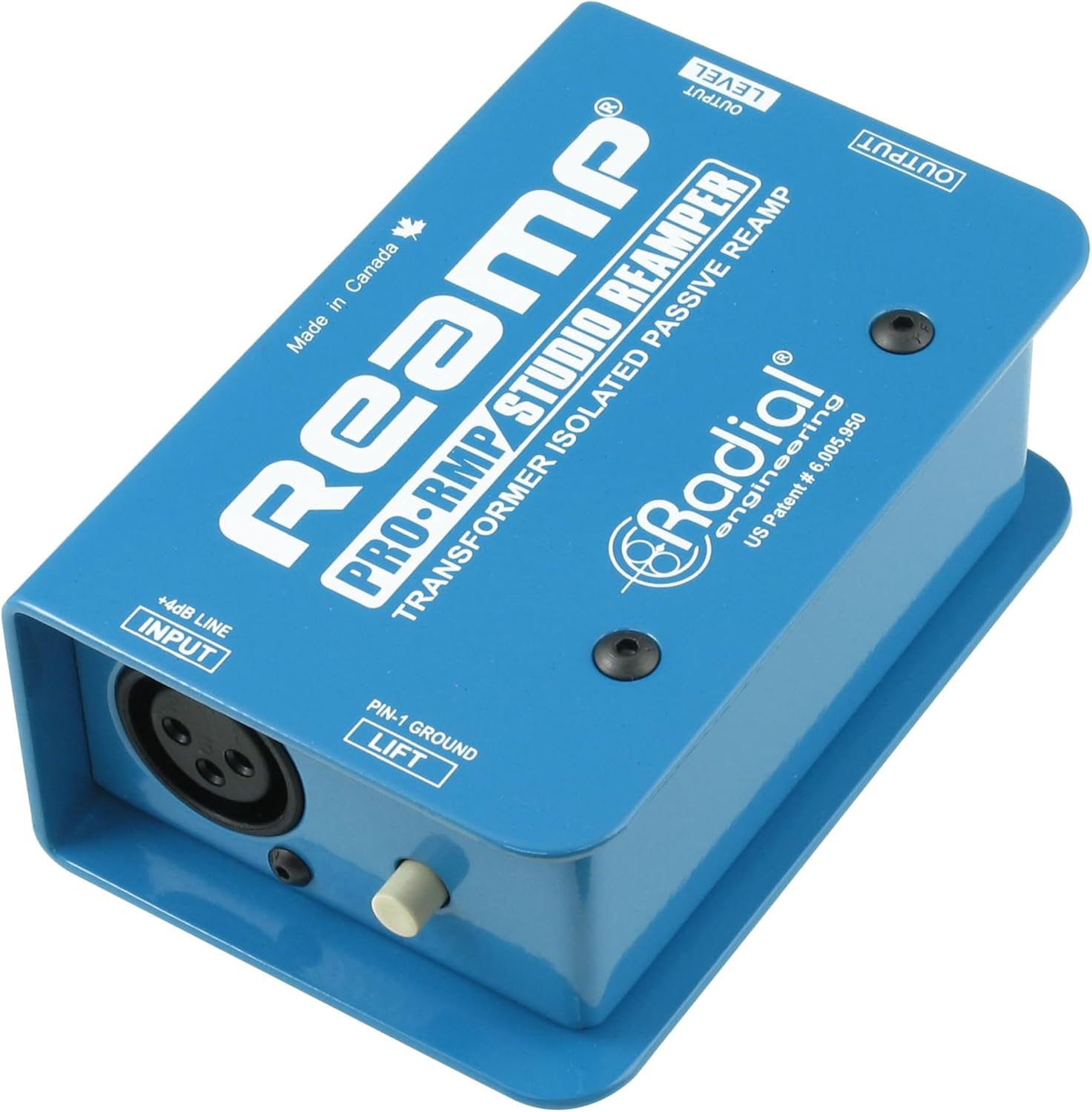 Radial Engineering ProRMP Studio Re-Amper Passive Re-Amping Direct Box