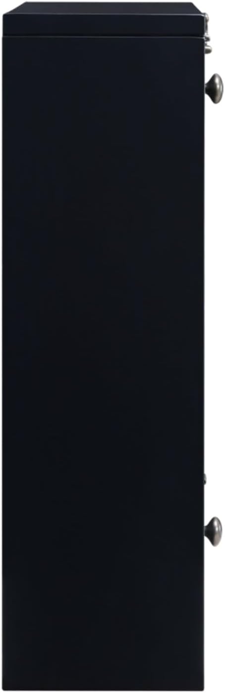 Hassyee Modern Design Wall Mount Laptop Desk for Small Spaces, Corner Fold-Down Writing Table Desk with Storage Drawer and Shelves, Easy to Assemble