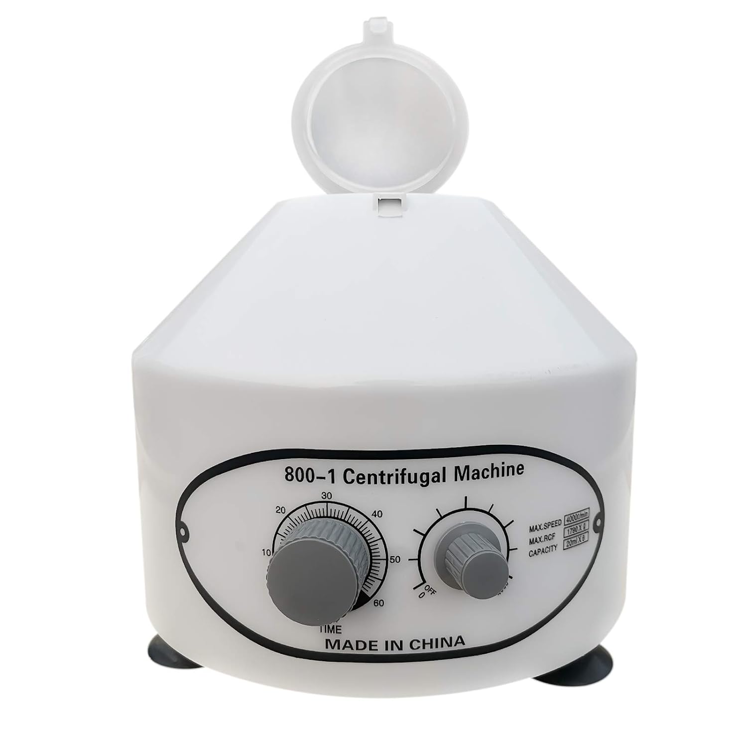 Desktop Electric Lab Laboratory Centrifuge Machine Lab Medical Practice w/Timer and Speed Control Low Speed 4000 RPM