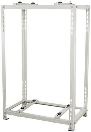 Outdoor Air Conditioner Mount Condenser Heavy Duty Bracket, Ductless Split Bracket, Double Level Design, Can Support Two Units, Adjustable Width and Height, Max 500LB (Size : 800 * 1200 * 450mm)