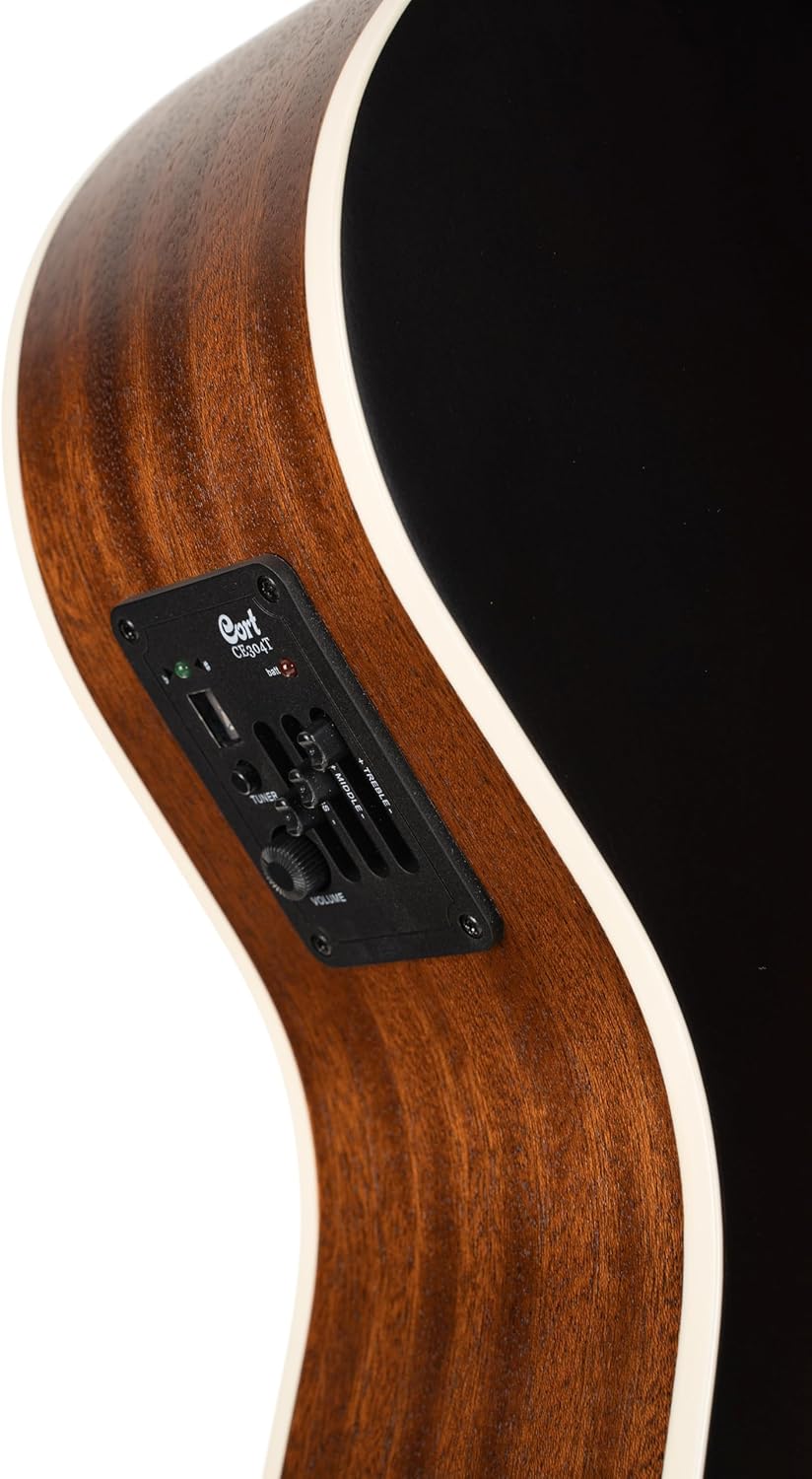 Cort GA1E Grand Regal Series Grand Auditorium A/E Guitar Sunburst