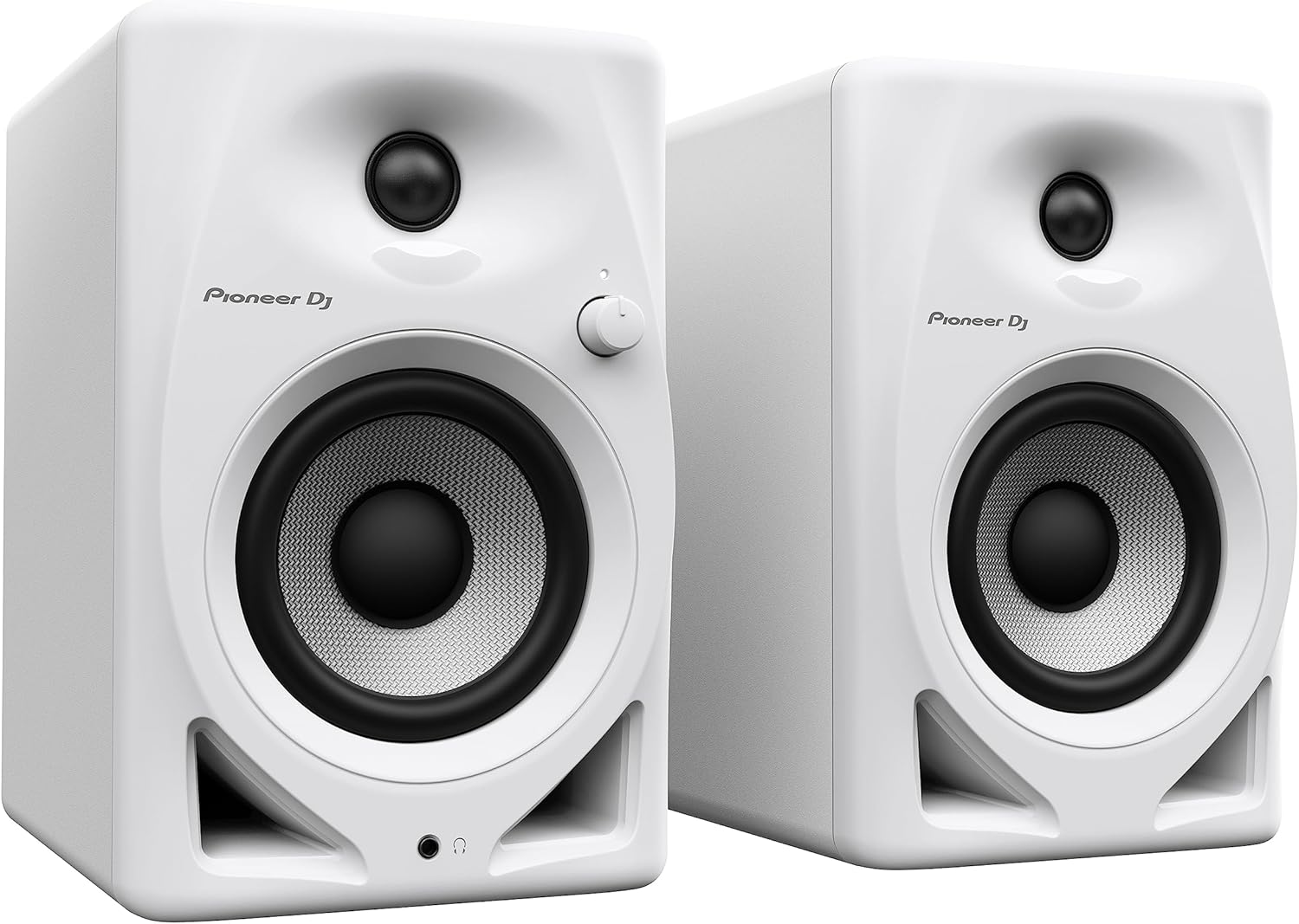 Pioneer DJ Studio Monitor, White (DM-40D-W)