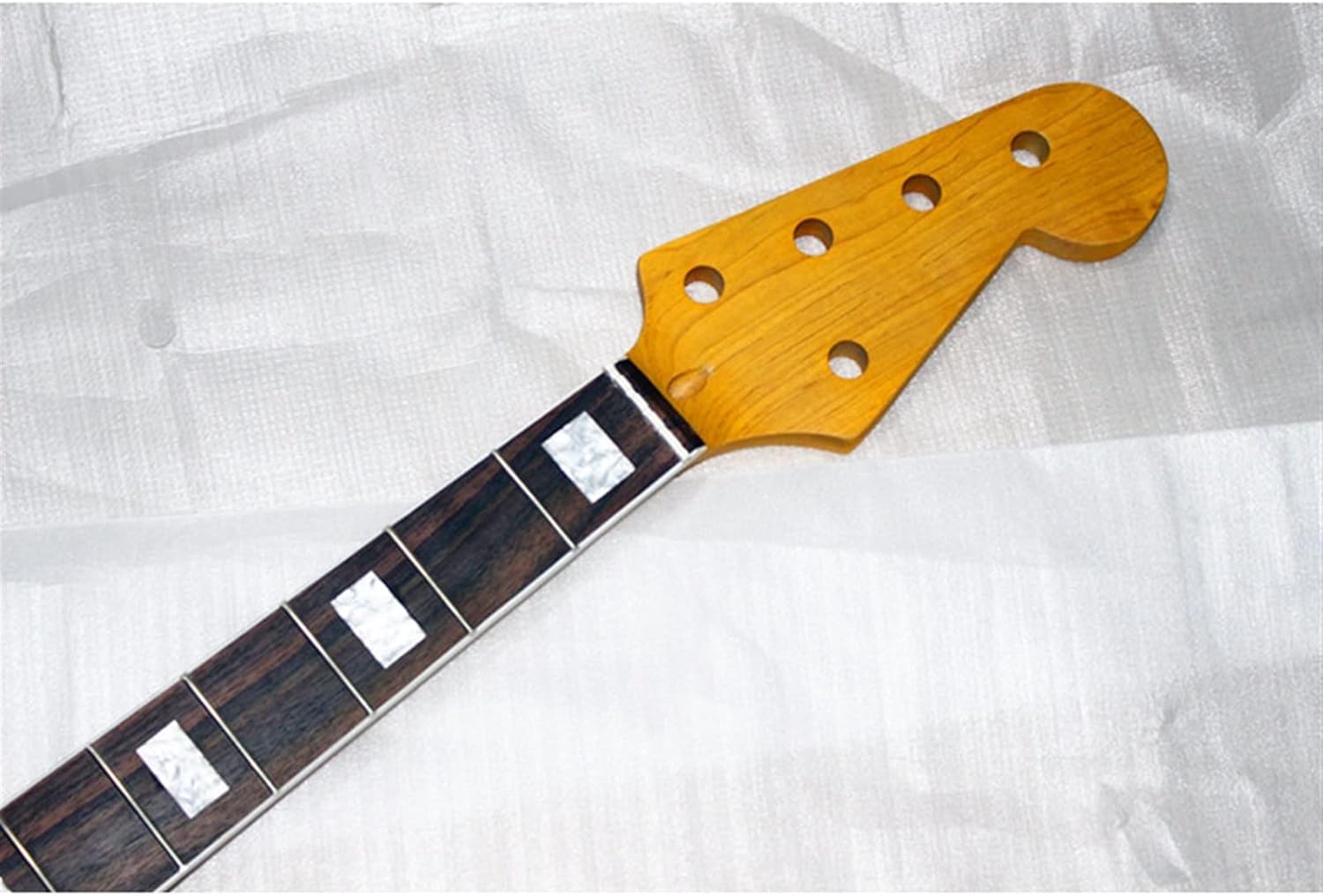 TSTS 21 Frets Five Strings Maple Electric Bass Guitar Neck with Rosewood Fingerboard Guitar Parts Guitar ​Neck Replacement