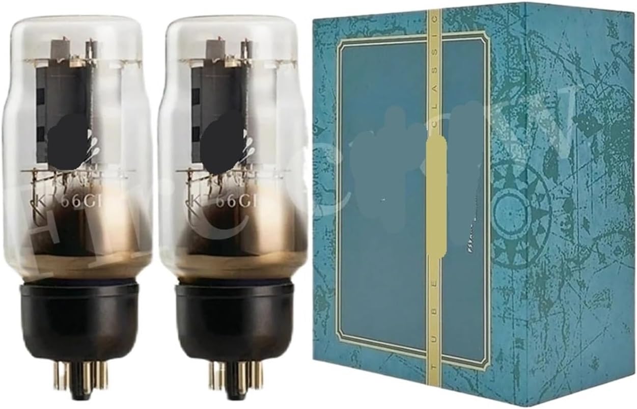 KT66-GE KT66GE Tube 1:1 KT66 Upgrade EL34 KT88 KT77 6L6 HiFi Audio Tube Amplifier DIY(2pcs Matched Pair)